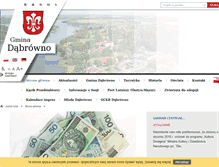 Tablet Screenshot of dabrowno.pl